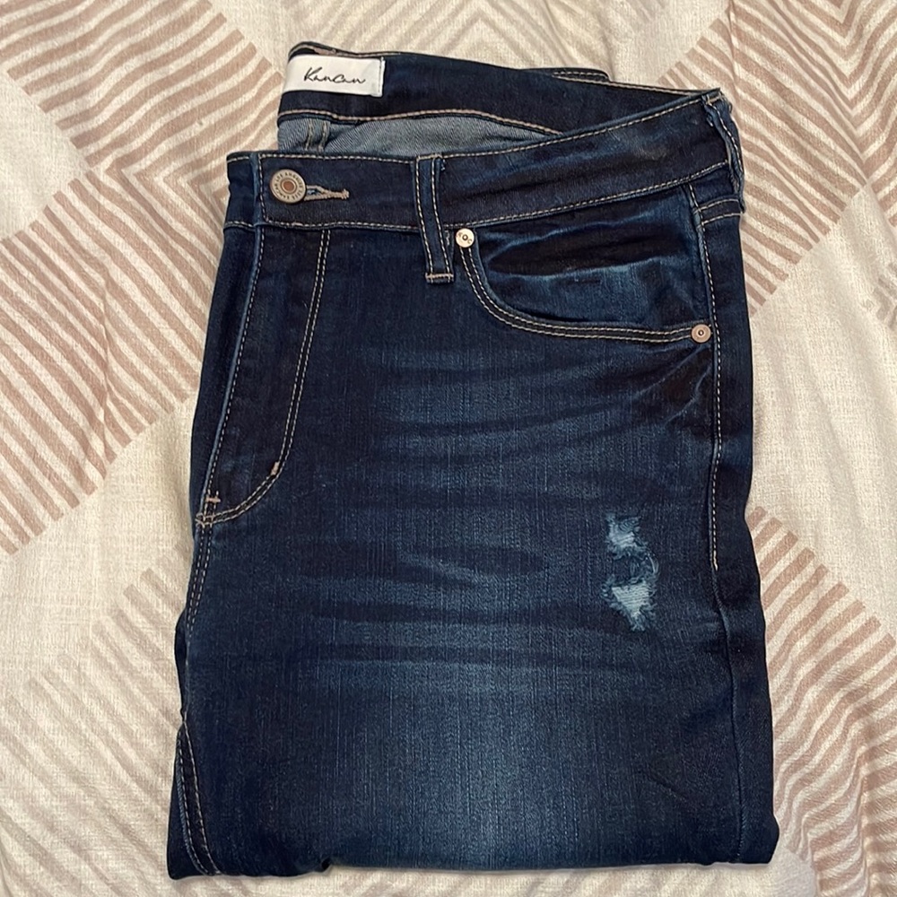 KanCan Mendy Mid Rise Super Skinny Jeans Size 30